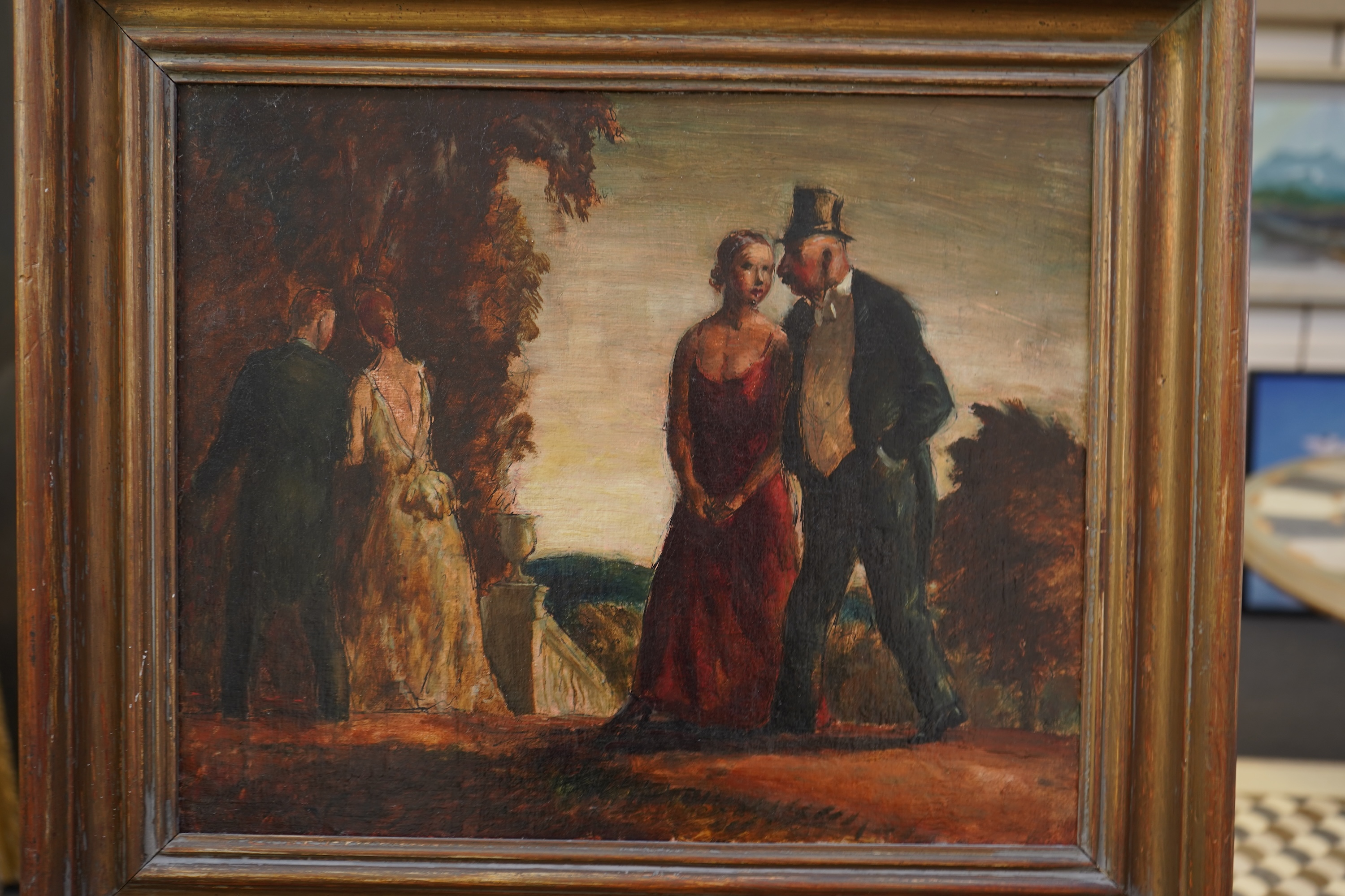 Edward Ardizzone CBE RA, (1900-1979), 'Conversation Piece'